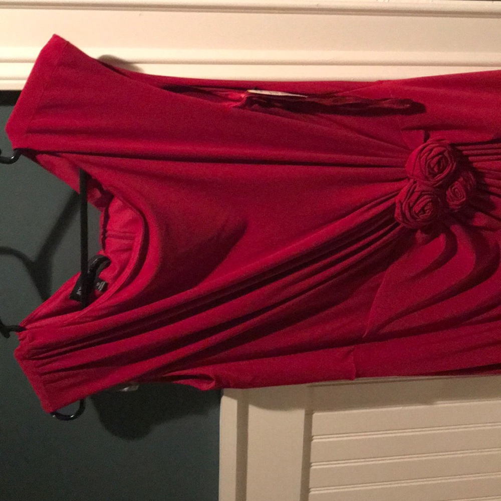 Red dress